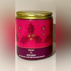 Holiday White Barn candle